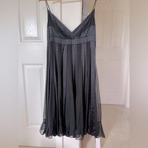 Vintage Diane Von Furstenberg silk dress black NWOT LBD